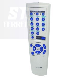 CONTROLE REMOTO SOM AIWA (LE-7165)