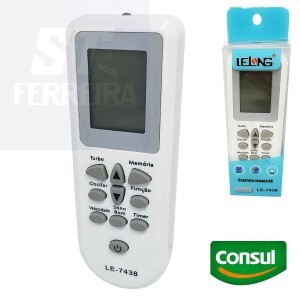 CONTROLE REMOTO AR CONDICIONADO CONSUL (LE-7438)