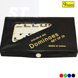 JOGO DE DOMINÓ 28 PEÇAS 9mm (ATF-2611)