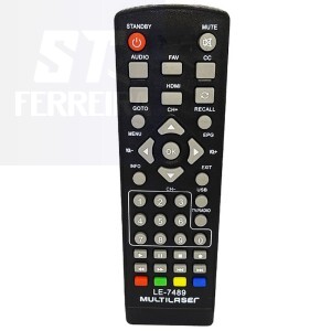 CONTROLE REMOTO CONVERSOR DIGITAL MULTILASER (LE-7489)