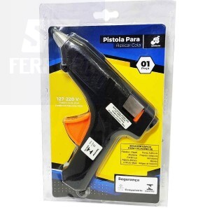 PISTOLA PARA COLA QUENTE 40W (BAR-58252-4D)