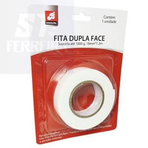 FITA DUPLA FACE 18mm X 1.2m (BAR-619009)