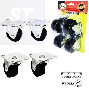 CONJUNTO COM 4 RODAS 