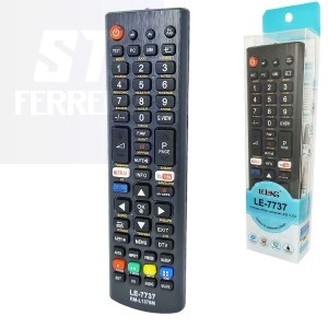 CONTROLE REMOTO UNIVERSAL TV LED/ LCD/ QLED/ OLED (LE-7737)