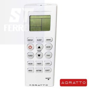 CONTROLE REMOTO AR CONDICIONADO AGRATTO (SKY-9197)